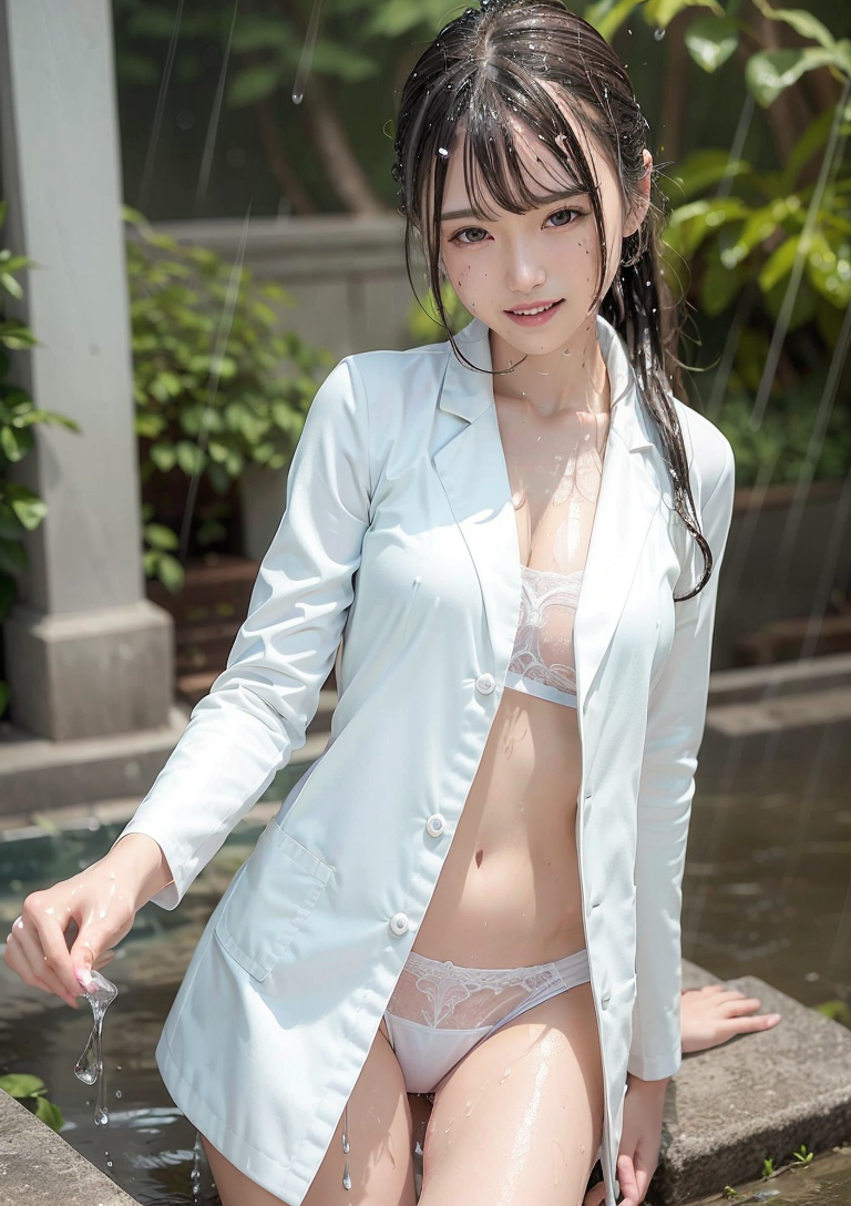 白いブレザーの爽やか美少女ポートレート #美少女 #清楚 #屋外