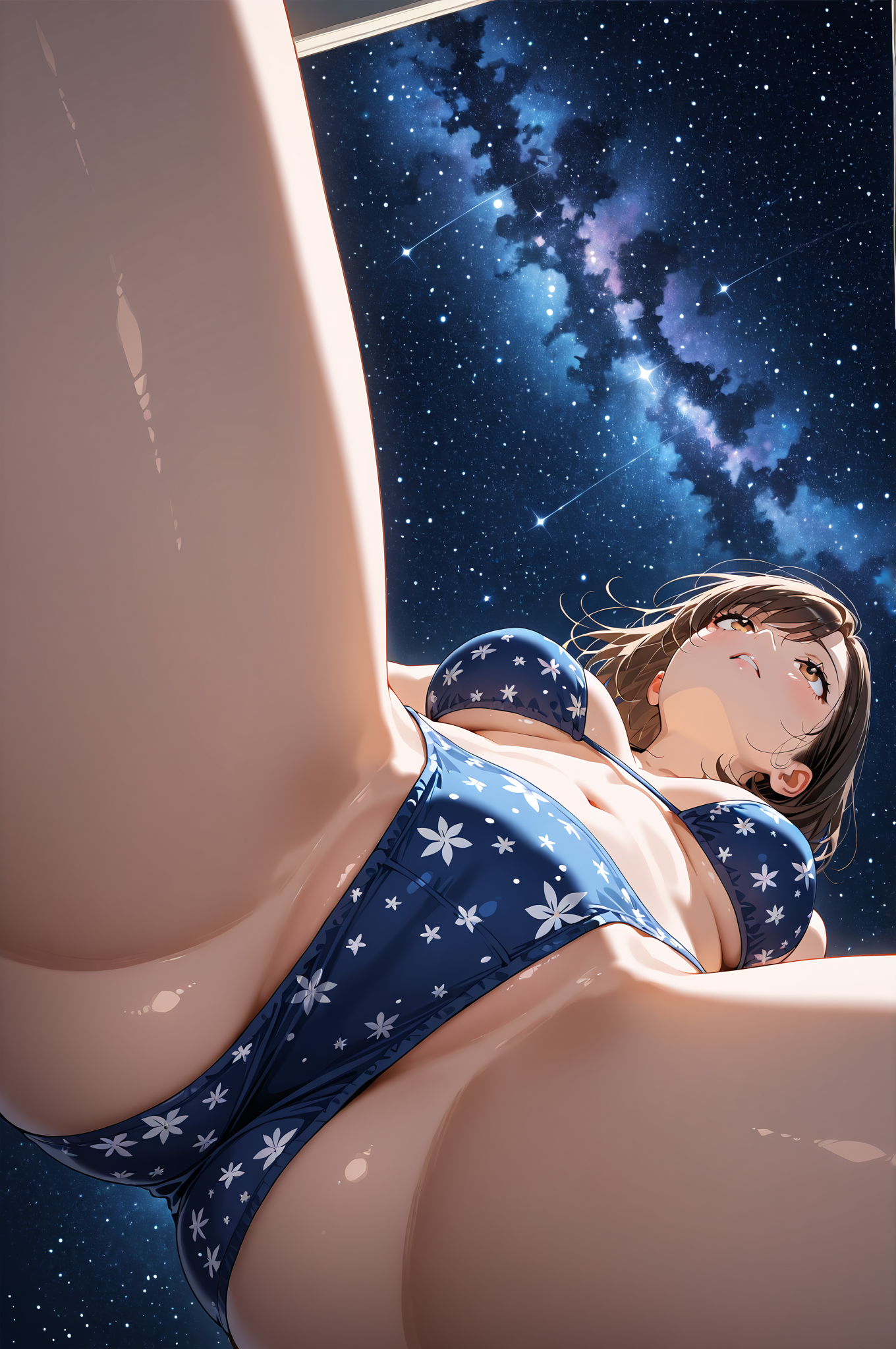 星空を仰ぐ夜の幻想