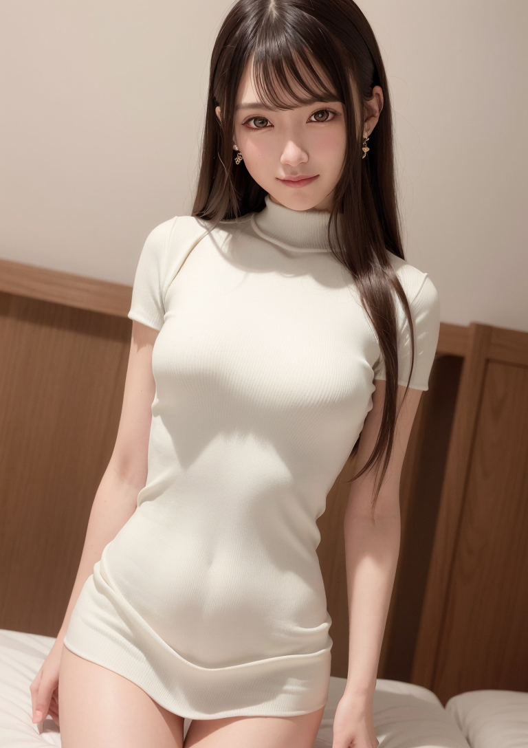 白いワンピースの清楚な美少女ポートレート #美少女 #清楚 #ワンピース