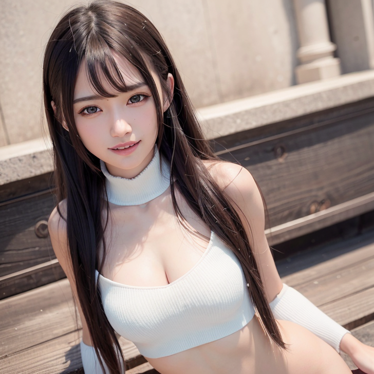 黒髪ロングの清楚美少女ポートレート #美少女 #清楚 #黒髪