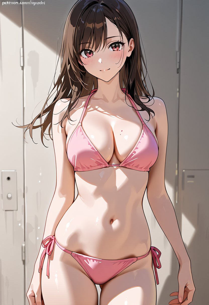 ピンク色下着のポートレート #美少女 #グラビア #セクシー