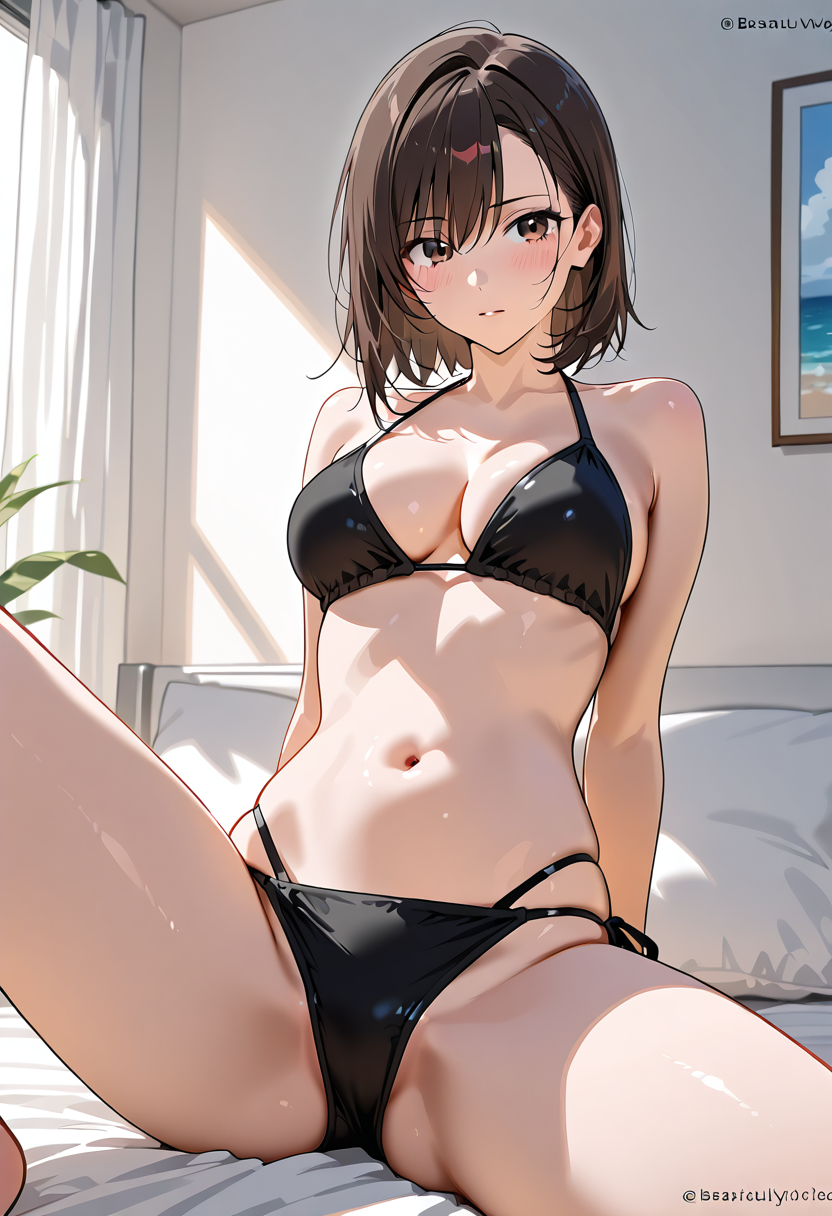 日差しの中のアニメ調美少女 #美少女 #かわいい #ファッション