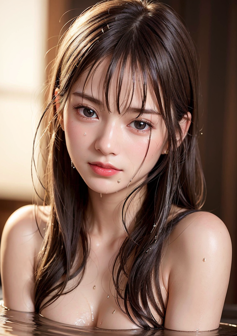 黒髪ポートレート、儚げな表情と逆光の美学 #美少女 #清楚 #ポートレート